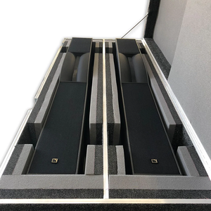 Kkmark – housse de protection ata sur mesure pour haut-parleur de transport et de route pour acoustique <span class=keywords><strong>Syva</strong></span>, housse principale et basse, lot de 2 pièces - Product Image 6