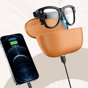 Gafas Inteligentes Premium M02 (Estuche de Carga) Estilo Ray-Ban Meta, Reconocimiento de Objetos por IA, Traducción por IA, Asistente IA, Foto y Video - Product Image 1