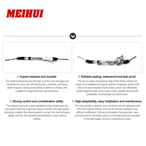 Nouvel ensemble de crémaillère de direction de haute qualité <span class=keywords><strong>Hegemony</strong></span> 4000 44200-35061 pour Toyota - Product Image 5