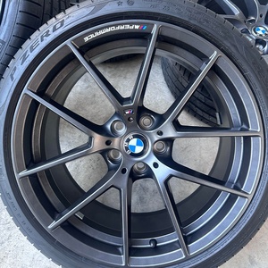 Cerchi Neri Opachi Disponibili 18-19 Pollici 5x112 5x120 Leggeri Stile Forgiato per BMW Serie <span class=keywords><strong>M</strong></span> Performance 3 4 5 - Product Image 3