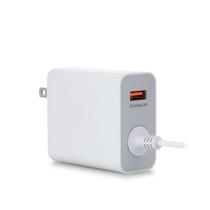 PD 60W USB <b>C</b> Power <b>Adapter</b> US <b>Plug</b> <b>Type</b> <b>C</b> Fast Charging Cable for Laptop Tablet Mobile Phone - Product Image 3