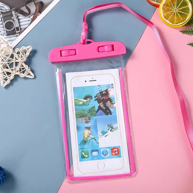 2023 Hot Universal Mobile Phone Bags Waterproof Transparent Phone Pouch Case for Swimming Travel