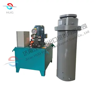 Chinese supplier single acting hydraulic cylinder 50 tons press cylinder with hydraulic system