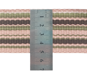 1.5 pouces couleur Style ethnique bohême collier de chien sac sangles Polyester coton sangle pour sac à bandoulière femme - Product Image 4