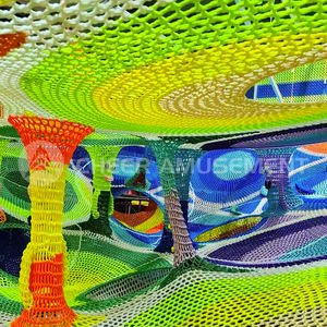 איכות גבוהה אישית מקורה ציוד משחקים מקורה ביד ארוג מטפס קשת לילדים לקניות פארקים - Product Image 4