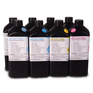 Tinta curável uv de led supercolor, tinta para impressora de tinta uv gen4 gen5