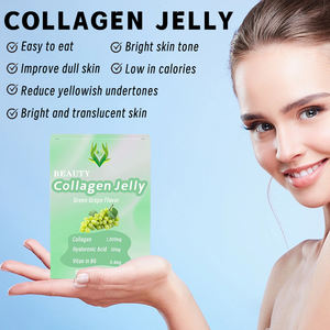 Complément alimentaire en gelée de soin de la peau de marque personnalisée, complexe multi-collagène, gelée de collagène naturelle, améliore la peau terne, conçu pour les adultes - Product Image 3