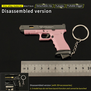 <span class=keywords><strong>Taran</strong></span> Tactical Pistolen-Metallmodell mit Hülsenauswurf Tti 34g Vatertags-Großhandelsgeschenke Souvenirs Individueller Schlüsselanhänger Waffenmodell - Product Image 4