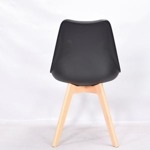 Fabbricazione a buon mercato grande sconto moderna sedia di plastica tulipano PP <span class=keywords><strong>bianco</strong></span> <span class=keywords><strong>sedie</strong></span> da pranzo con gambe in <span class=keywords><strong>legno</strong></span> di faggio - Product Image 6