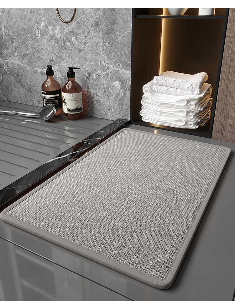 50*80cm (Hemming Linen floor MAT)