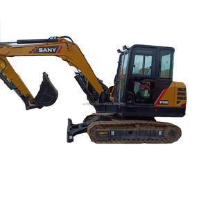 Miniexcavadora Usada Sany SY60C de 6 Toneladas en Excelentes Condiciones, Motor SANY SY60C de Buen Rendimiento, Componentes Principales Incluidos, Probada - Product Image 1
