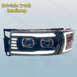 ไฟหน้า LED แบบเลนส์คู่รุ่นใหม่ที่ได้รับการอัพเกรด 1730958 เหมาะสำหรับไฟหน้ารถบรรทุกสแกนเนีย OEM 1730953 1385410 1387155 - Product Image 5