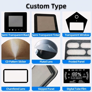 Lecteur de cartes OEM personnalisé, panneau de contrôle d'accès, fenêtre d'affichage PC, écran en verre trempé adhésif PET, impression sur écran - Product Image 6