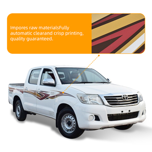 Calcomanías para la Puerta Trasera del Automóvil 2022, Pegatinas de Vinilo para la Carrocería de Hilux <span class=keywords><strong>Vigo</strong></span>, para Toyota Hilux - Product Image 2