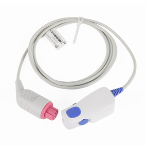 Compatible con <span class=keywords><strong>Artema</strong></span> Diascope 1 Adulto Dedo Spo2 Sensor Diascope 8000 Clip 10 Pin Reutilizable Spo2 Sonda - Product Image 1