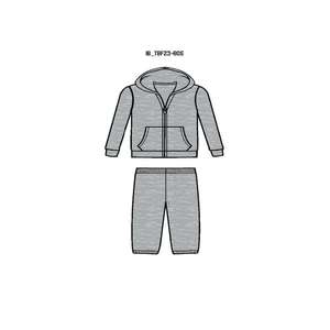 Toddler <b>hoodie</b> with jogger set made from soft breathable fabric keeping your little one <b>comfy</b> warm and stylish all day - Product Image 5