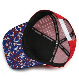 Cappellino da Golf Personalizzato con Logo, 5 Pannelli, Lettere 3D in Gomma, Porta Tee, Cordino Tricolore, Perforazioni Laser, Gorras da Baseball - Product Image 2
