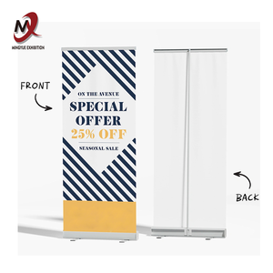 Xách tay New nhôm cuộn biểu ngữ đứng dễ dàng lắp ráp chụp ảnh in ấn cuộn lên hiển thị cho quảng cáo xách tay Backdrop - Product Image 3