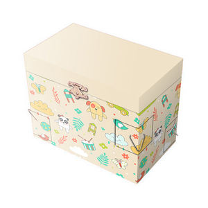 Cajas de música con manivela para niños, diseño de <span class=keywords><strong>carrusel</strong></span>, joyería rectangular, juguetes de papel - Product Image 4