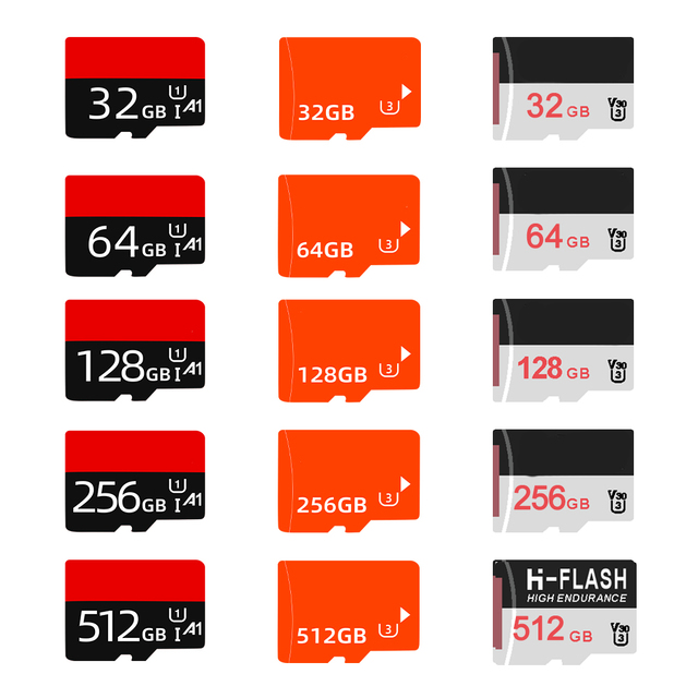 Custom Memory Card TF Card SD Card 1GB 2GB 4GB 8GB 16GB 32GB 64GB Data Recorder Custom Logo Usb Memory