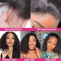 Perruques en cheveux naturels indiens bruts en gros, perruques en cheveux humains vietnamiens avec cuticules alignées, perruques frontales en dentelle HD 13x6 pour femmes noires