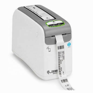 Zebra <span class=keywords><strong>ZD510</strong></span> <span class=keywords><strong>HC</strong></span> Wristband Healthcare Imprimante d'étiquettes thermiques 300dpi Imprimante de codes à barres de bureau Machine - Product Image 2