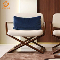 Fauteuil de réception en velours blanc, chaise de loisirs pour invités, bureau, zone d'attente, vente d'usine,