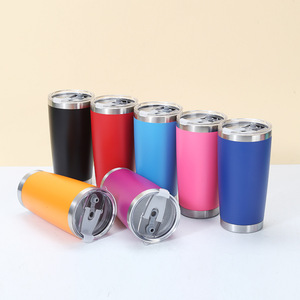 Tazza da Caffè Isolata Sottovuoto 20oz in Acciaio Inox di Alta Qualità con Doppia Parete e Stampa del Marchio per Promozioni e Regali - Product Image 5