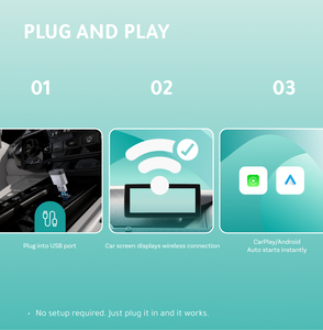 Adaptador/Dongle Inalámbrico <span class=keywords><strong>Ottocast</strong></span> para <span class=keywords><strong>CarPlay</strong></span> y Android Auto con 1 Año de Garantía para Sistemas Integrados en Automóviles con Compatibilidad Universal - Product Image 5