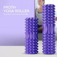 Rouleau en mousse EVA avec design camouflage et noyau en PVC pour massage musculaire, libération myofasciale profonde et exercices