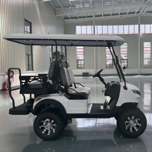 Voiture de <span class=keywords><strong>golf</strong></span> électrique 4 places, batterie 48V, moteur 5kw, voiture de tourisme panoramique, ferry, réception, patrouille, 30-50Km/h, 50-70km - Product Image 1