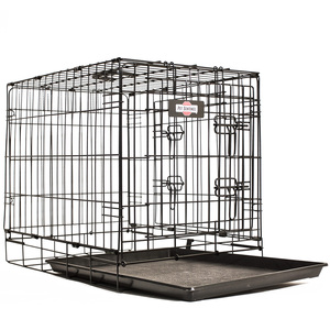 Chenils d'extérieur Sentinel pour animaux de compagnie <span class=keywords><strong>Cage</strong></span> pliante en métal pour chien <span class=keywords><strong>Cage</strong></span> à deux portes pour lapins - Product Image 5