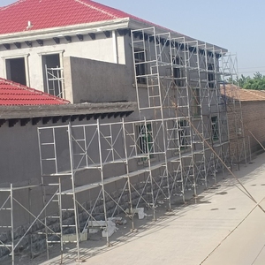 OEM Construction Frame <strong>Scaffold</strong> Mason Walk Through Steel H Frame Scaffolding for Construction - Product Image 6