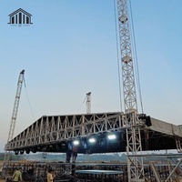 Estructura de Exhibición Portátil de Aleación de Aluminio ZC para Conciertos y Exposiciones - Diseño Modular, Conexión Rápida, Dimensiones Personalizadas