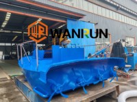 15-daagse Biologische Afbraak Aquatische Onkruid Shredder Boot Drijvende Plant Crusher Machine Voor Waterhyacint/Kroos Verwijderen