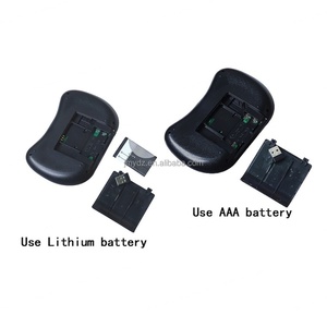 คีย์บอร์ดไร้สายขนาดเล็ก I8 ใช้งานร่วมกับ Raspberry Pi คีย์บอร์ดไร้สายขนาดเล็ก 2.4G คีย์บอร์ดแบบไม่ใช้บลูทูธ ใช้งานง่ายสำหรับ PPT - Product Image 4