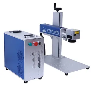 Speedy Laser Medical Surgical Instruments Fiber Laser Marking Engraving Machine for stainless steel metal