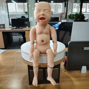 DARHMMY Modèle flexible pour nouveau-né, mannequin d'enseignement des sciences médicales avec membres pliables