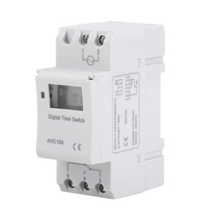 Temporizador Digital LCD Programable de 220V 110V 24V 12V AHC15A TE-4163, Relé de Tiempo de 16A con Certificación CE, Semanal, de Plástico - Product Image 2