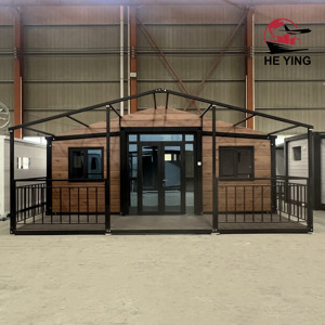 Factory-Direct 20-Foot Luxury 2-Bedroom Container Mobile Workshop Residence Rapid Construction Apartment House Hotel <strong>Hall</strong> - Product Image 1