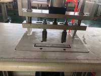 Machine de soudage par points à ultrasons haute efficacité pour sacs, machine de soudage par points à ultrasons double pour tissus non tissés