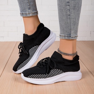 Sneaker da donna <span class=keywords><strong>con</strong></span> <span class=keywords><strong>zeppa</strong></span> in maglia da donna maglia volante estate inverno autunno primavera <span class=keywords><strong>con</strong></span> comodo Design a <span class=keywords><strong>zeppa</strong></span> - Product Image 4