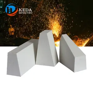 Manufacturer's Price Of Al2O3 Fused Sintered Corundum Mullite Refractory Bricks