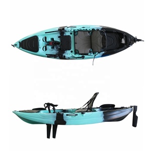 Hotwind 1 personne <span class=keywords><strong>Kayak</strong></span> gonflable <span class=keywords><strong>pas</strong></span> <span class=keywords><strong>cher</strong></span> prix célibataire palmes de pêche pédale LLDPE PE Ningbo Sports nautiques soutien 10 pieds pédale - Product Image 3