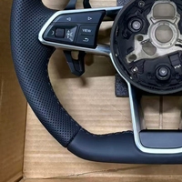 Accessoires de voiture Volant en cuir pour Audi S6 S5 S7 A1 A3 A4 A5 A6 A7 A8 Q3 Q5 A3 S3 S8 R8 RS3 TT TTRS Volant de voiture