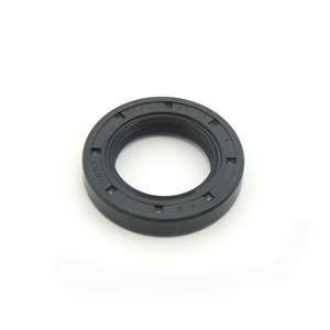 Sello de aceite con exterior de goma 25x40x7mm en PTFE con un sello de teflón, un labio antipolvo y resorte - Product Image 1