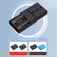 Kit de connecteurs de batterie à branchement rapide 50A 120A 175A 350A 600V, câble de prise, borne de connexion, connecteur d'alimentation de batterie
