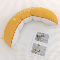 Peluche mignonne en forme de coussin long, poupée géante en forme de bonnet, bébé endormi sur le lit avec les jambes croisées, cadeaux pour fille
