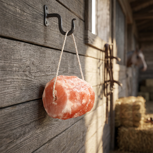 Lèvres de sel de vache de l'Himalaya naturelles de haute qualité, en forme de cube, à suspendre sur une corde, pour l'alimentation des chevaux et des chiens - Product Image 1