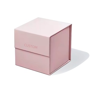 Personalized Custom Design Packaging <b>Gift</b> Box Empty Rigid Paper Folding Magnetic <b>Candle</b> Box Packaging - Product Image 2